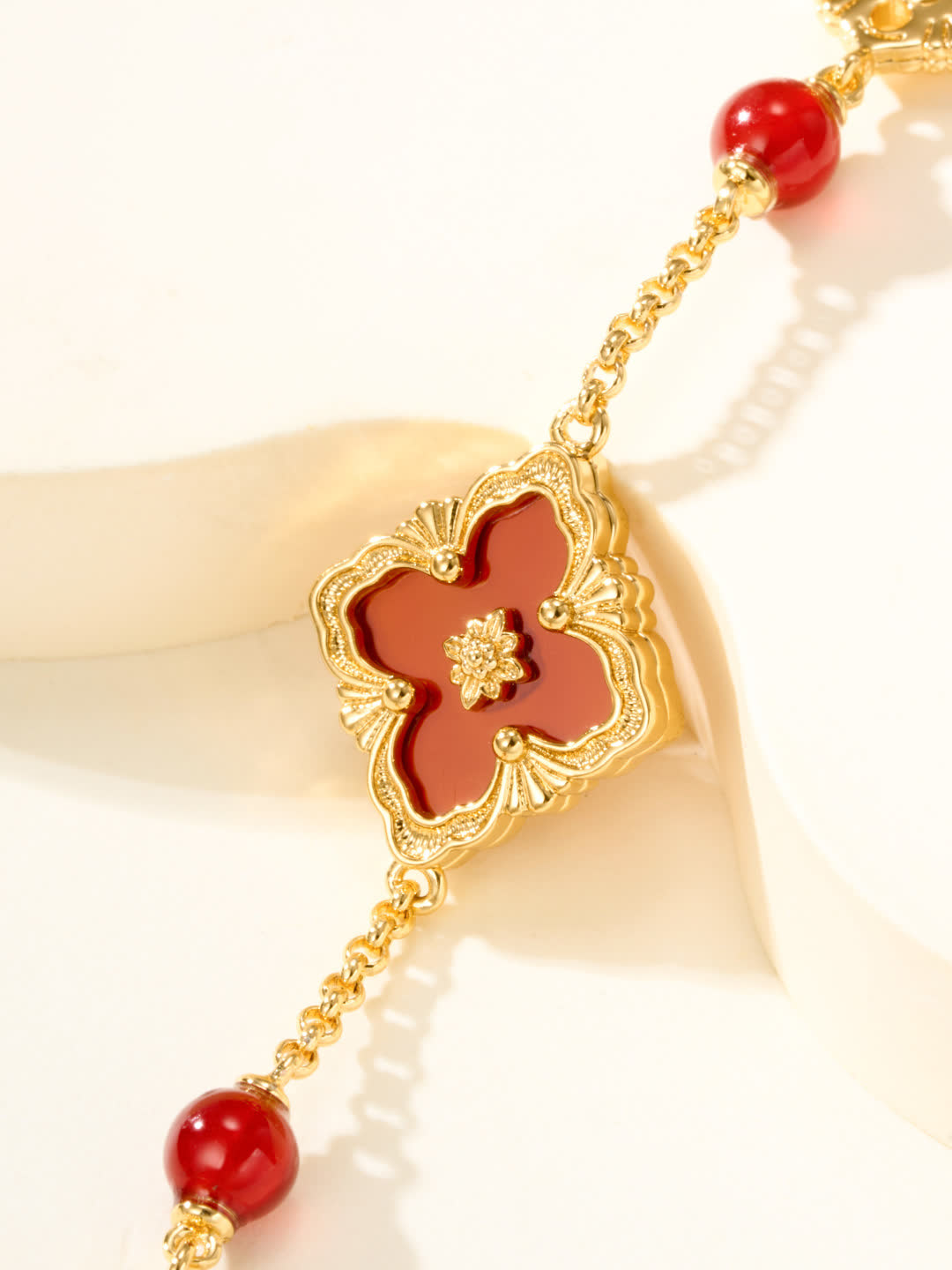 Van Cleef & Arpels Vintage Alhambra Gold Bracelet